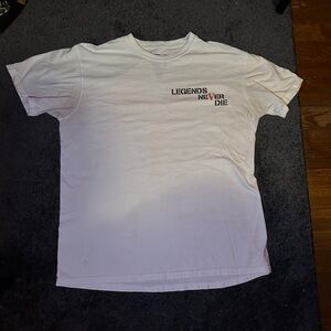 Legends Never Die White T-Shirt